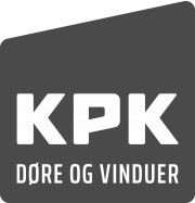 Logo - KPK. Døre og vinduer med respekt